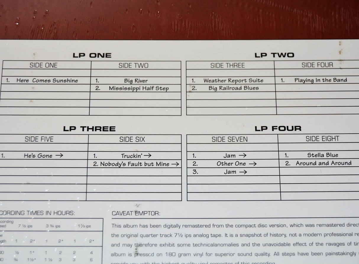 Grateful Dead - Dick's Picks Vol. 1