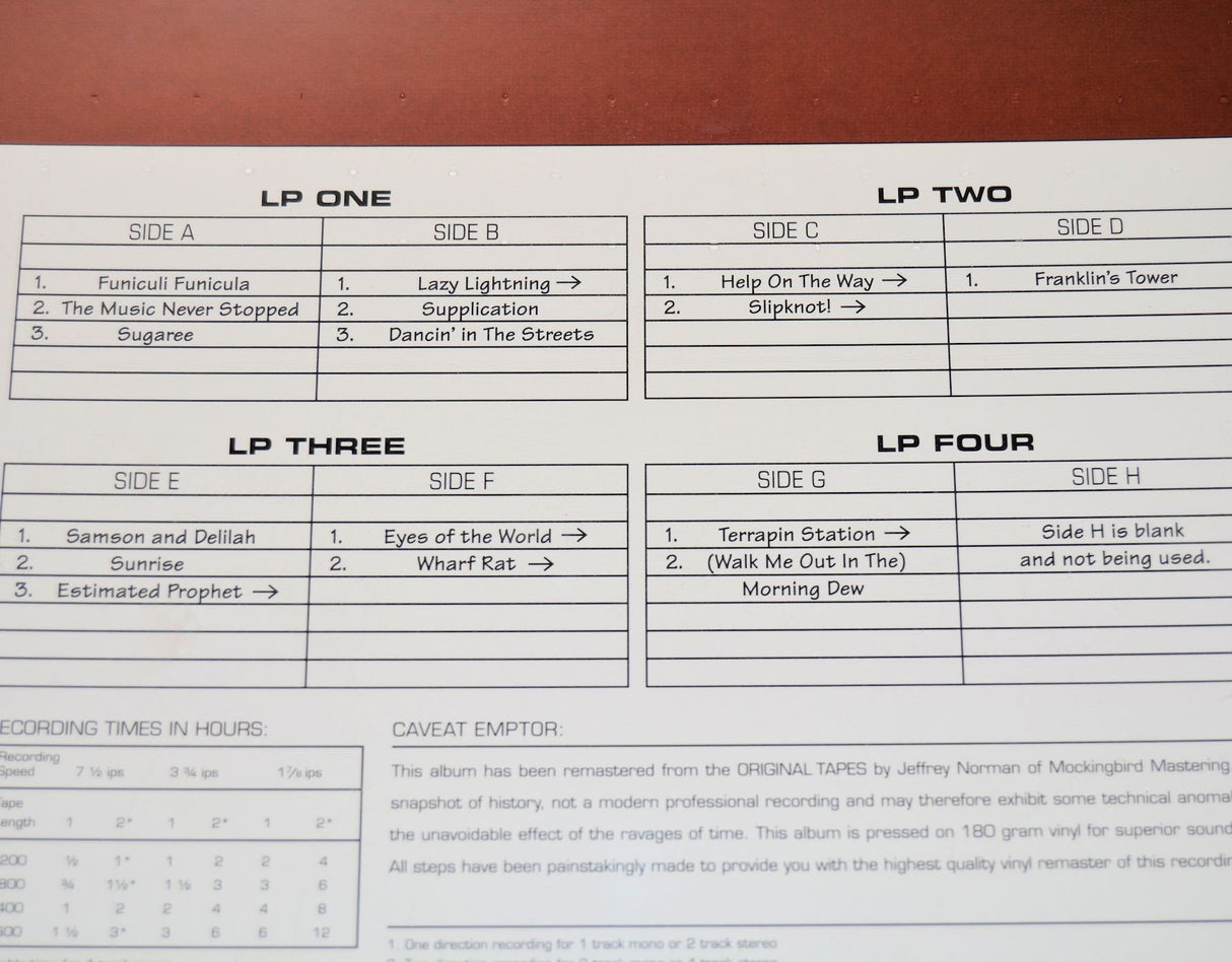 Grateful Dead - Dick's Picks Vol. 3