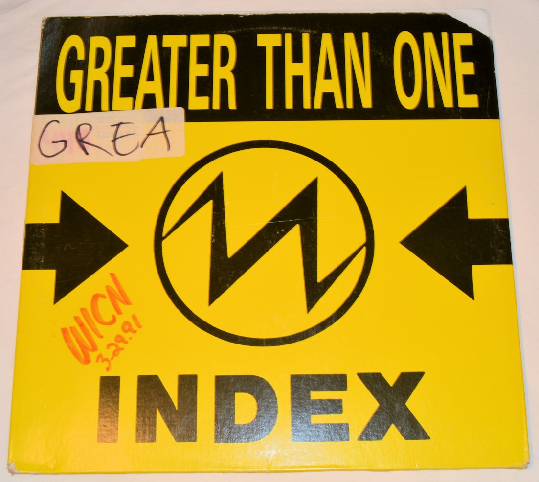 Greater Than One - Index