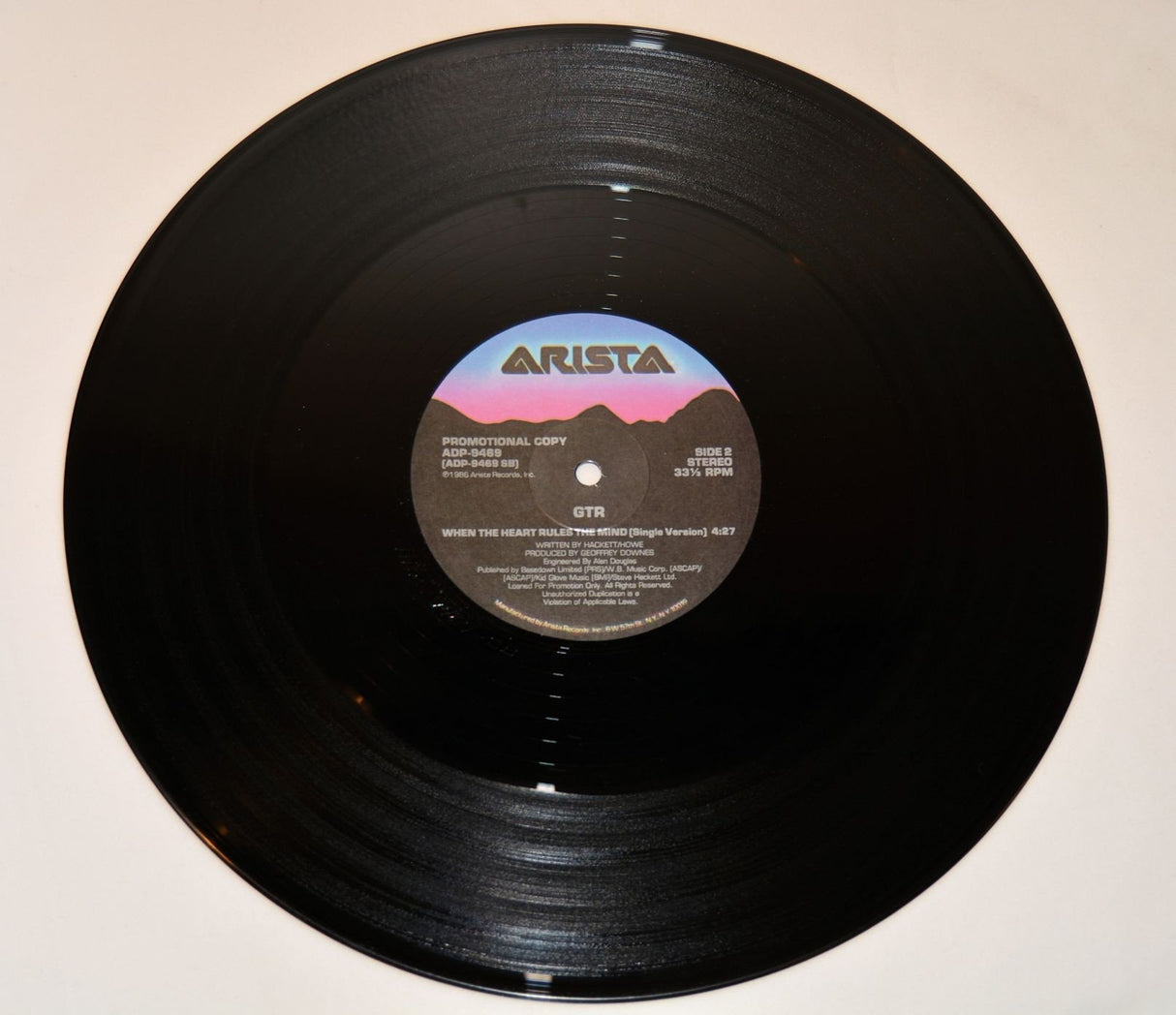 GTR - When The Heart Rules The Mind