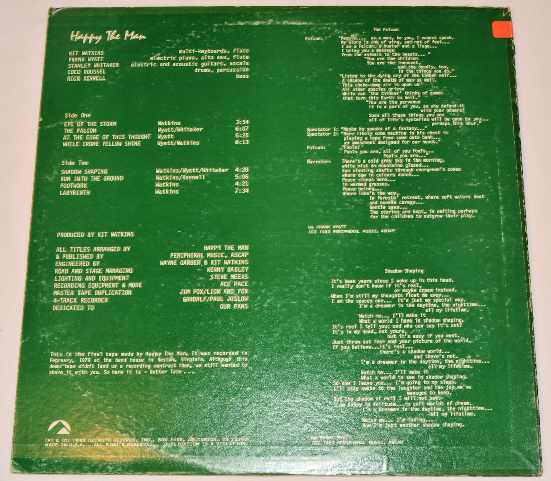 Happy The Man - 3rd - "Better Late..."