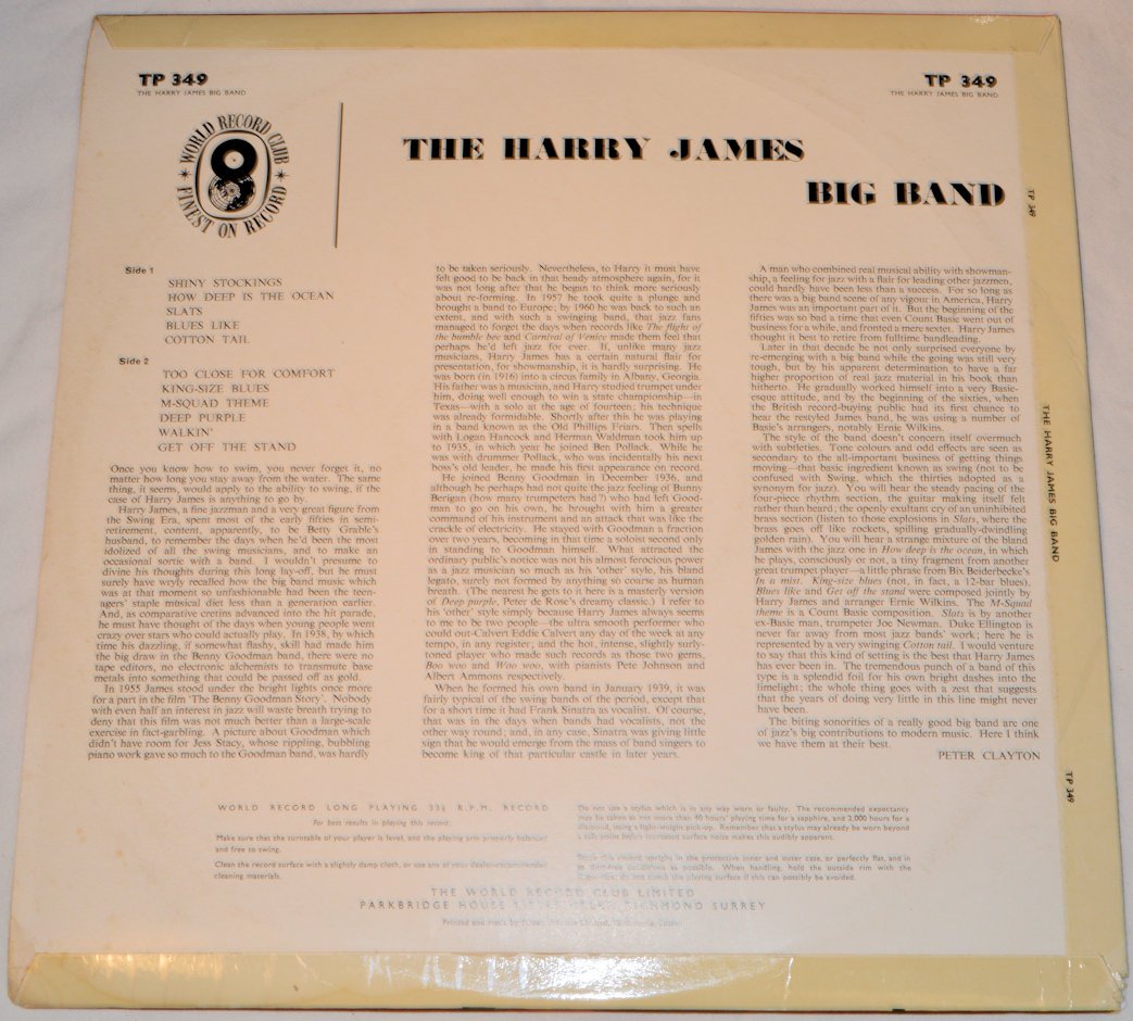 James, Harry - Big Band