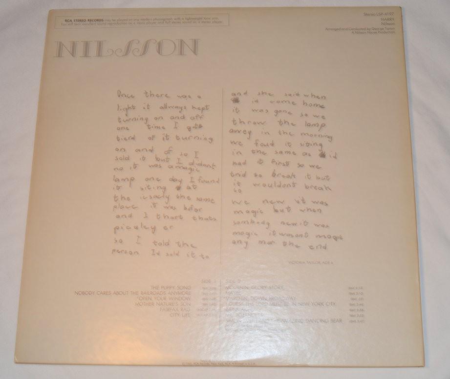 Nilsson, Harry - Harry