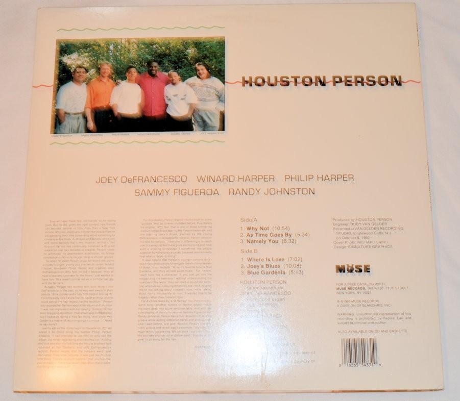 Person, Houston - Why Not