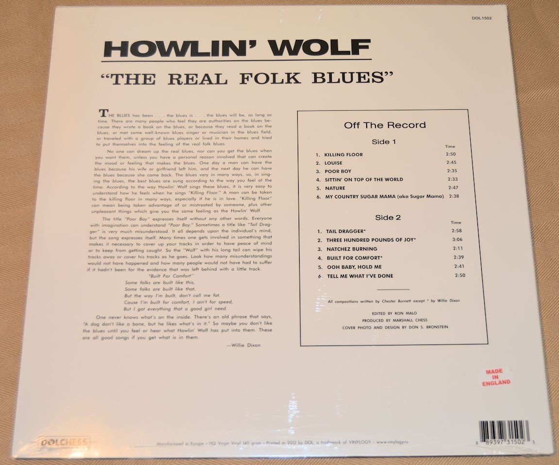 Howlin' Wolf - Real Folk Blues
