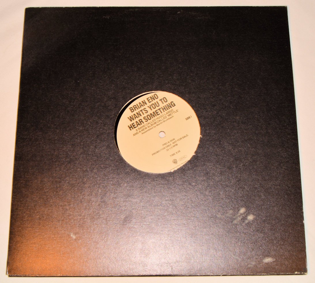 Hugo Largo - Brian Eno Wants You To Hear Something