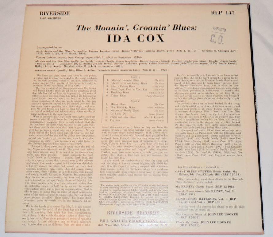 Cox, Ida - Moanin Groanin Blues