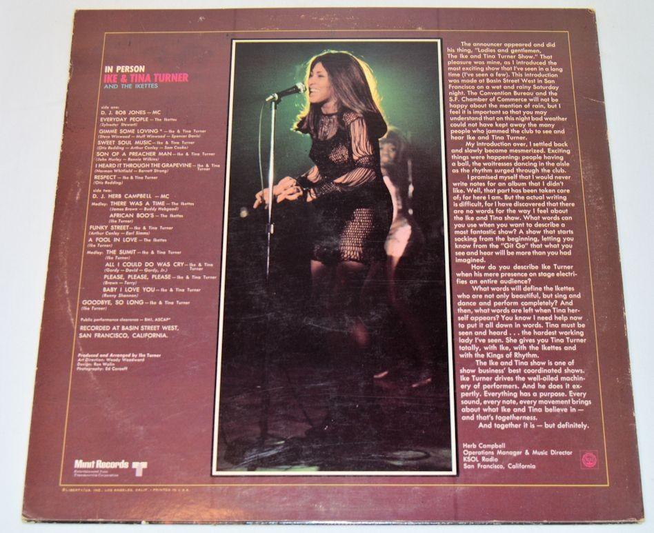 Turner, Ike & Tina - In Person