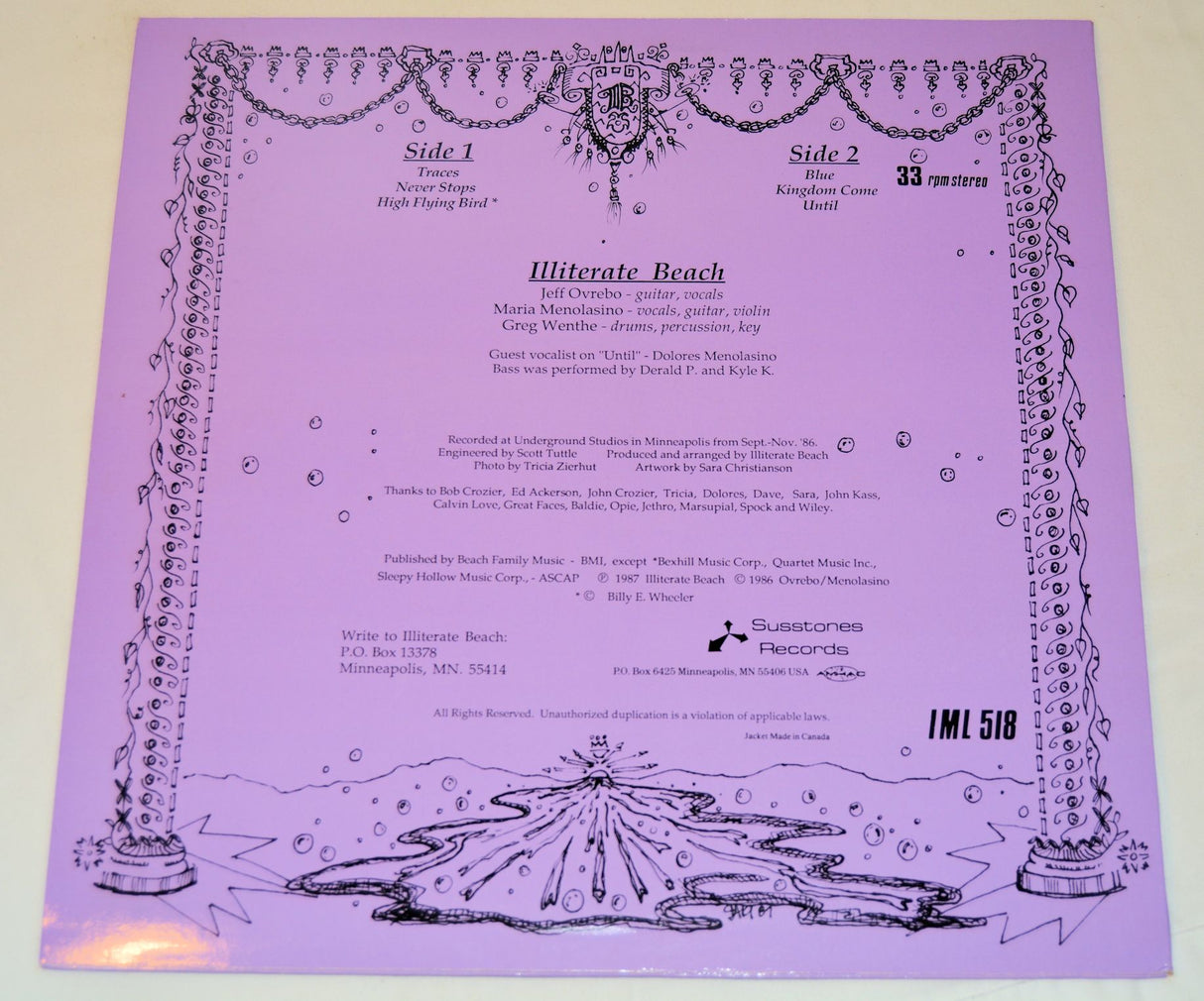 Illiterate Beach - No Polyester Please