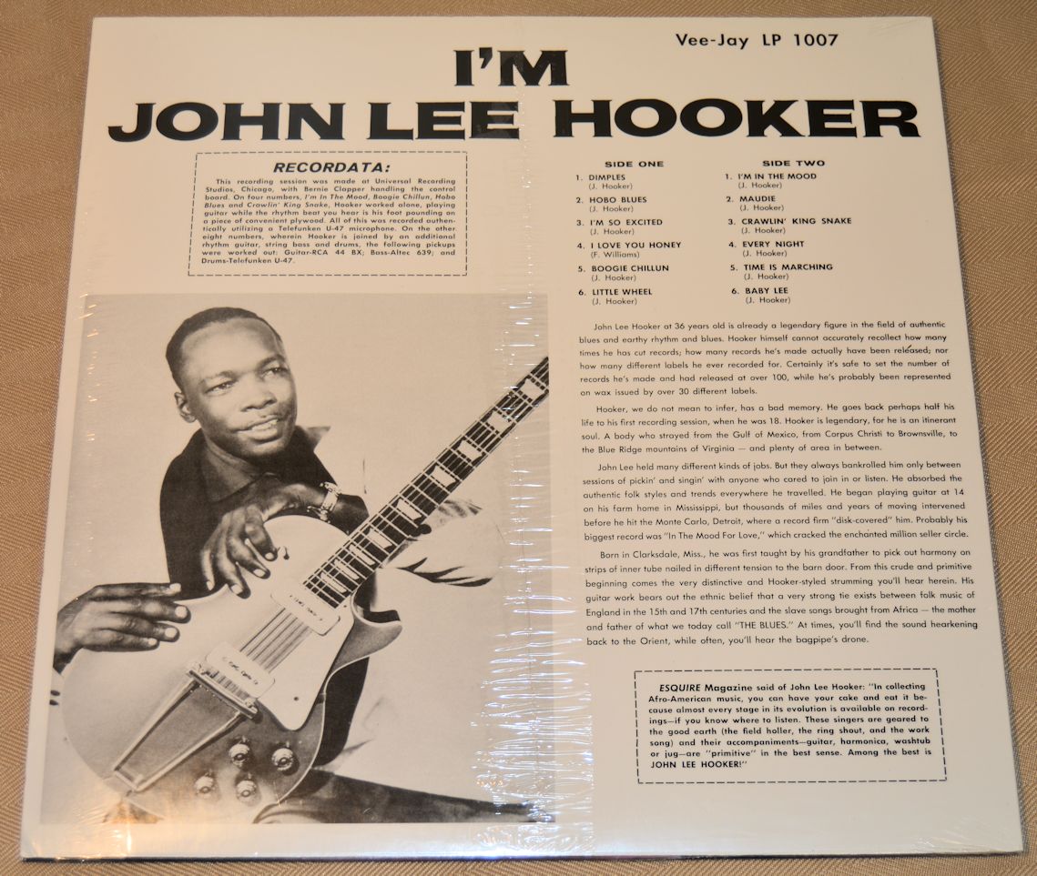 Hooker, John Lee - I'm John Lee Hooker
