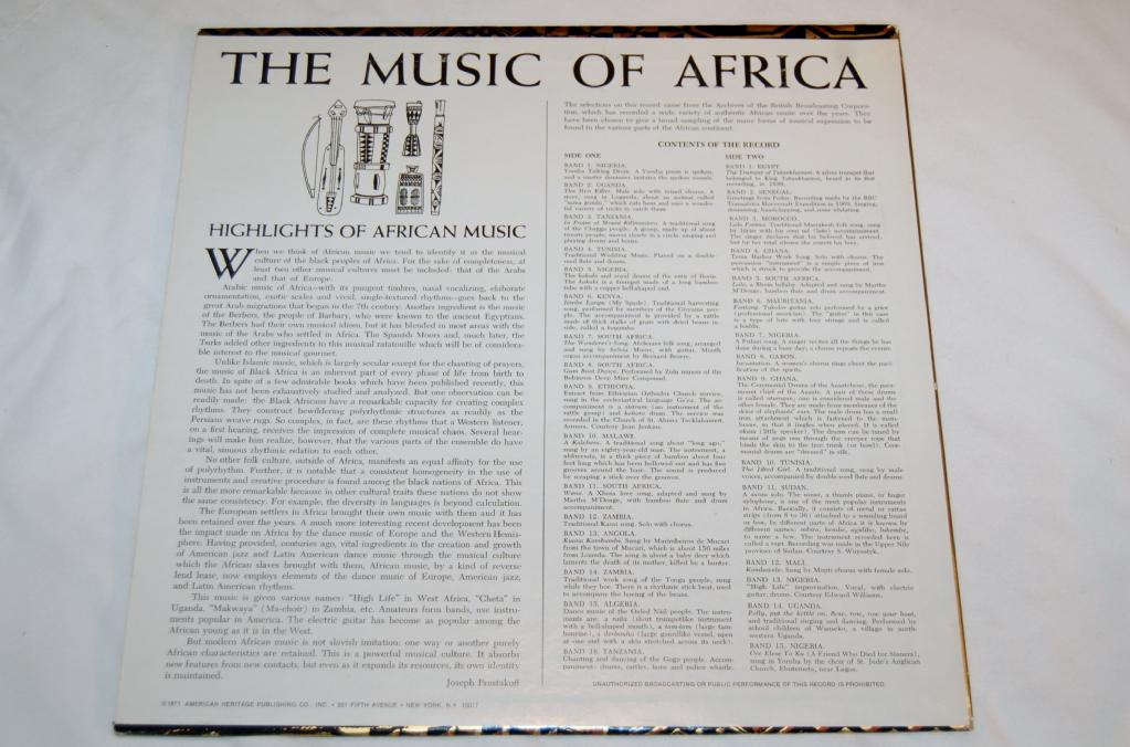 Music Of Africa - Highlights Of African Music