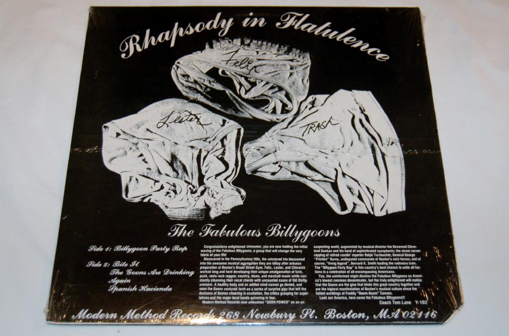 Fabulous Billygoons, The - Rhapsody In Flatulence