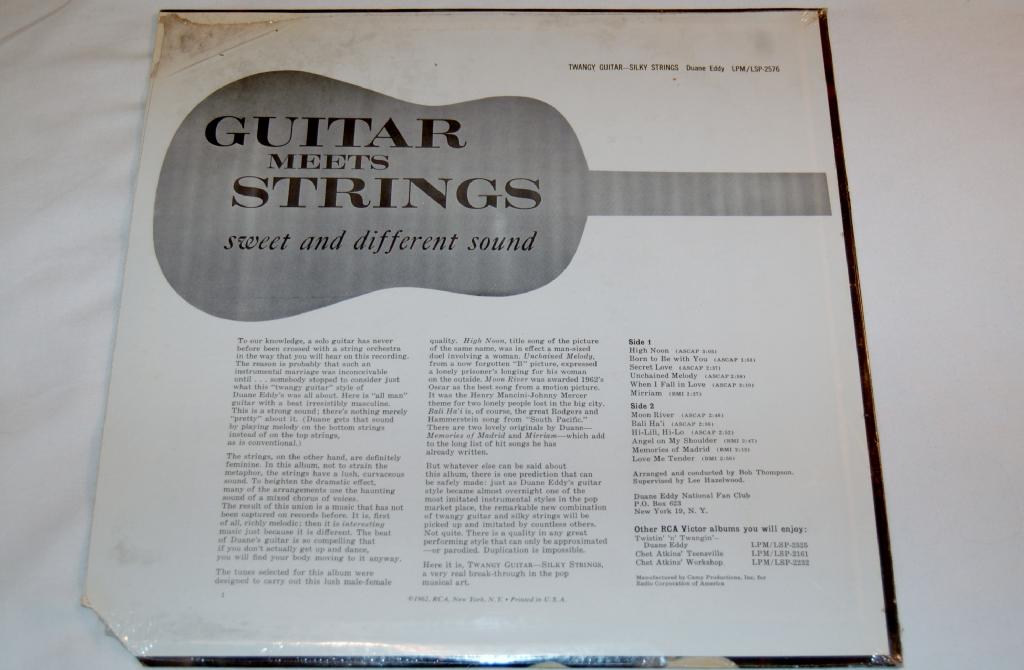 Eddy, Duane - Twangy Guitar, Silky Strings