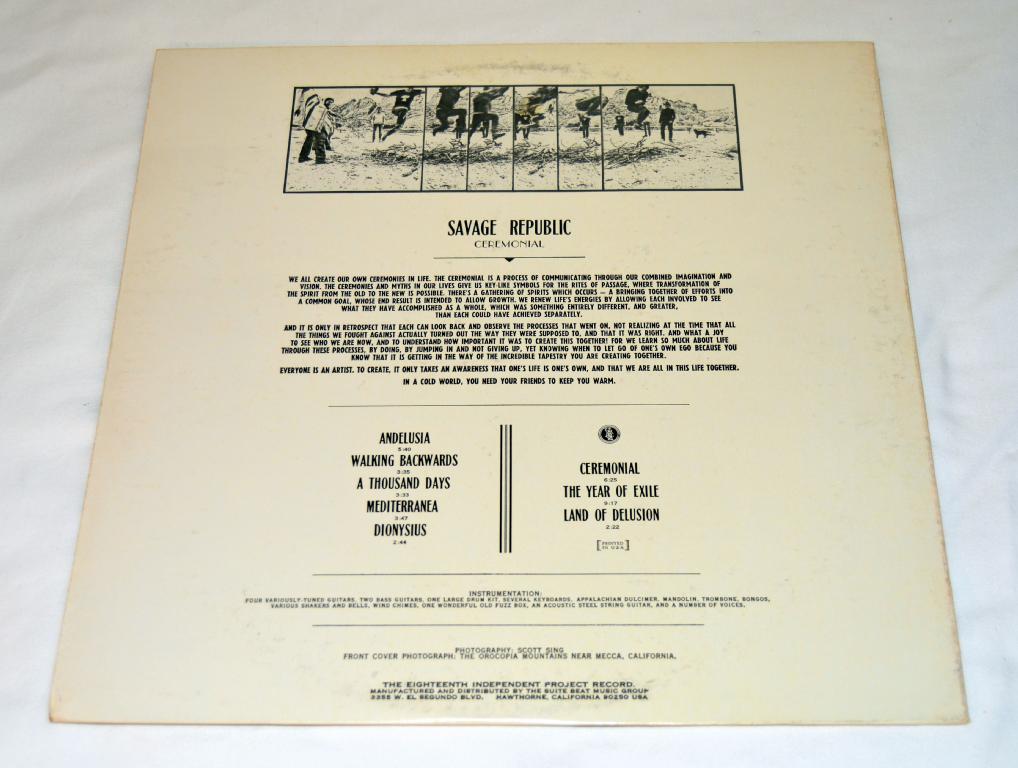 Savage Republic - Ceremonial