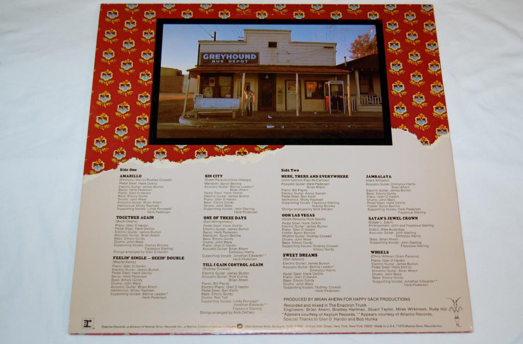 Harris, Emmylou - Elite Hotel