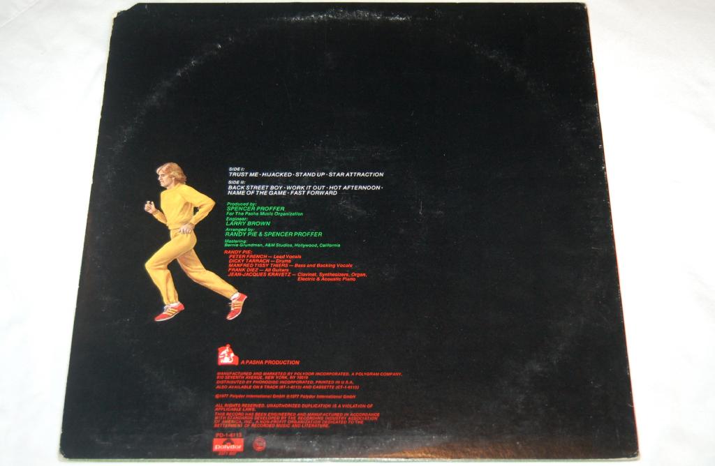 Pie, Randy - Fast Forward