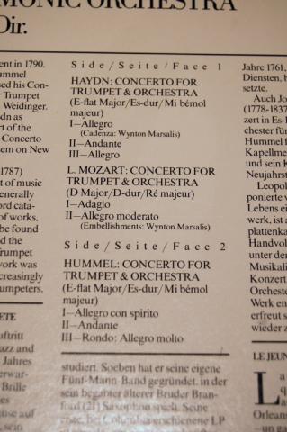 Marsalis, Wynton - Trumpet Concertos