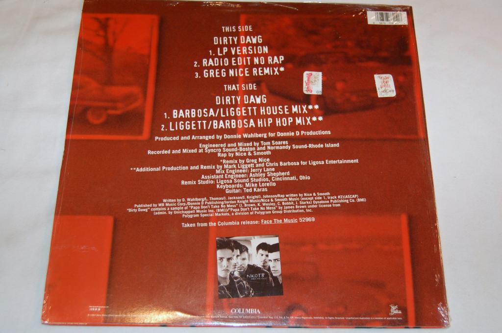 New Kids On The Block - Dirty Dawg