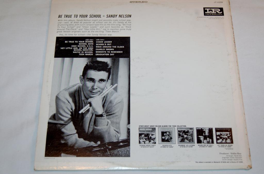 Nelson, Sandy - Be True To Your School