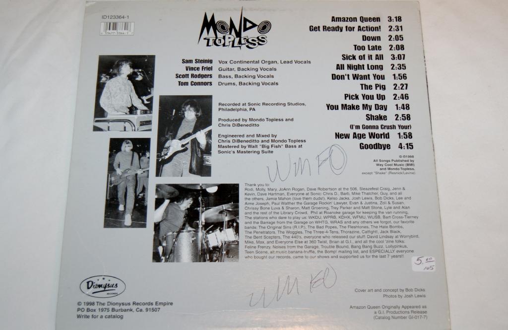 Mondo Topless - Get Ready For Action!