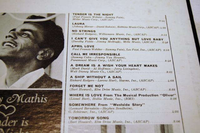 Mathis, Johnny - Warm/Open Fire, Two Guitars