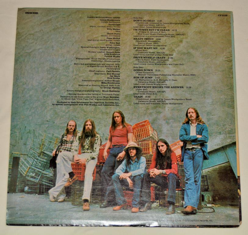 Montgomery, James Band - First Time Out