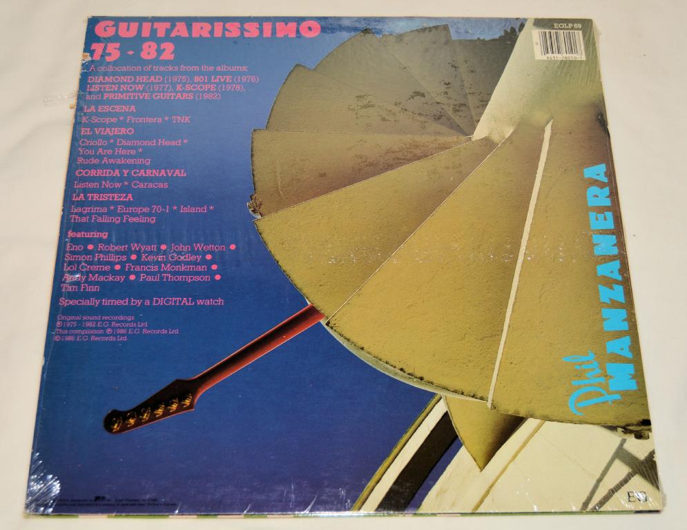 Manzanera, Phil - Guitarissimo