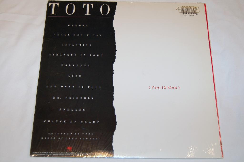 Toto - Isolation