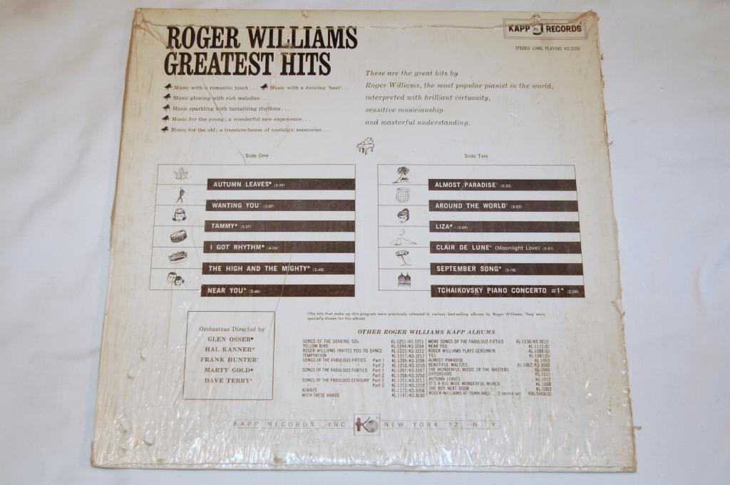 Williams, Roger - Greatest Hits