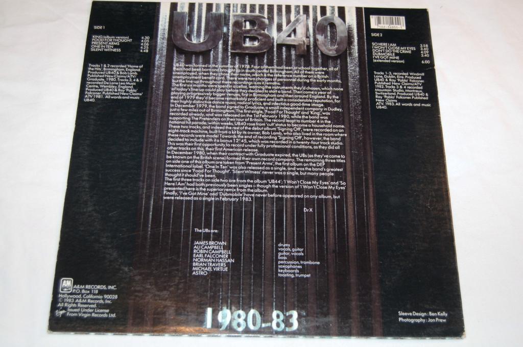 UB40 - 1980 - 83