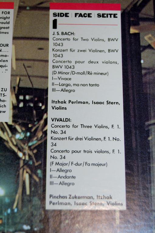 Stern, Isaac - 60th Anniversary Celebration (Perlman, Sukerman, Mehta)