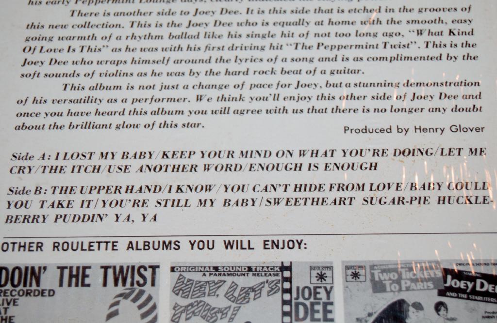 Dee, Joey - Joey Dee