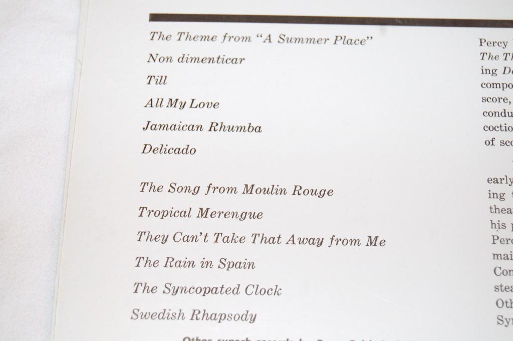 Faith, Percy - Greatest Hits