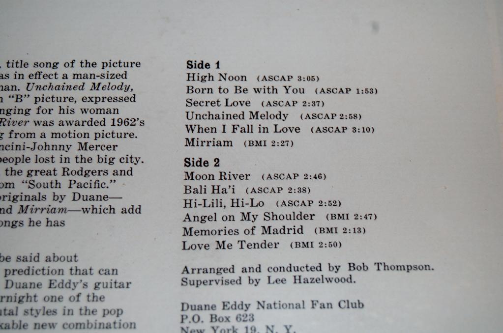 Eddy, Duane - Twangy Guitar, Silky Strings