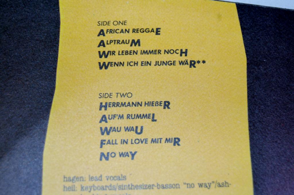 Hagen, Nina - Unbehagen