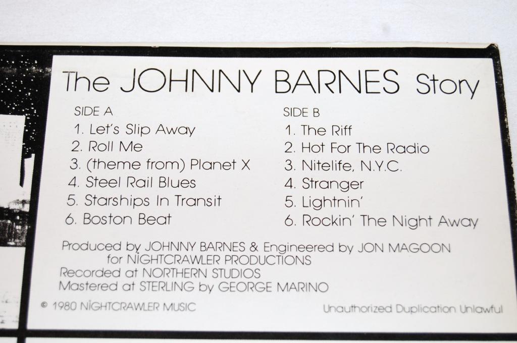 Barnes, Johnny Story - The Johnny Barnes Story