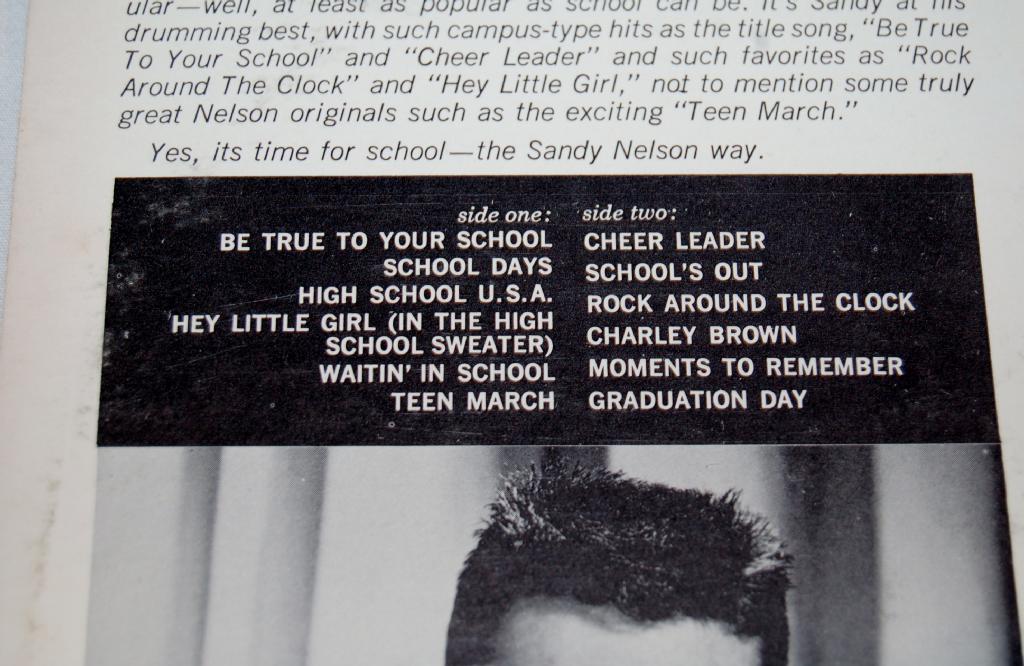 Nelson, Sandy - Be True To Your School