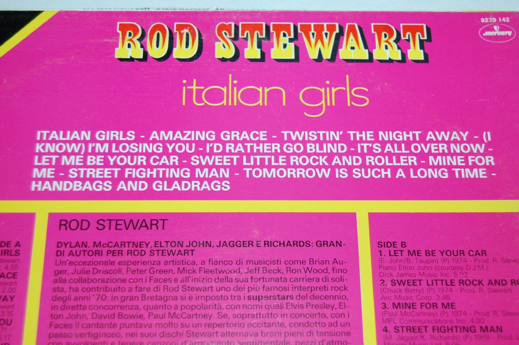 Stewart, Rod - Italian Girls