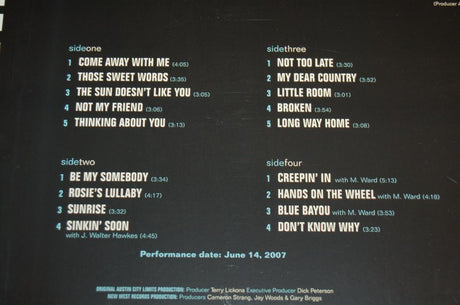 Jones, Norah - Live From Austin TX