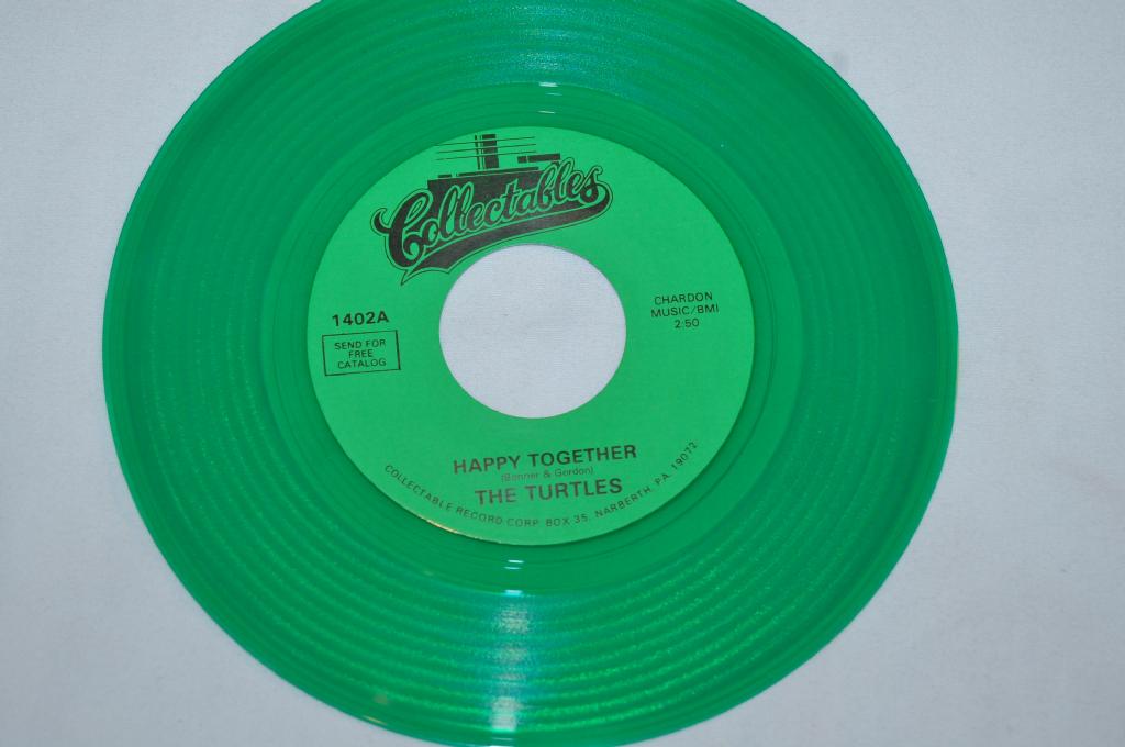 Turtles, The - (8) 45, Green Vinyl