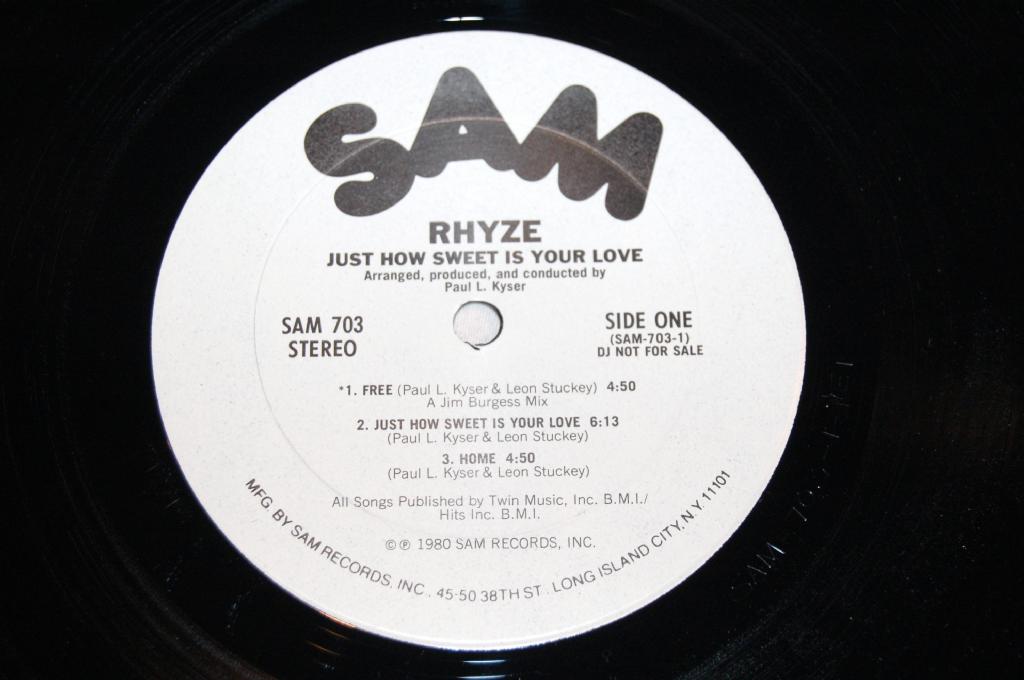 Rhyze - Just How Sweet Is Your Love