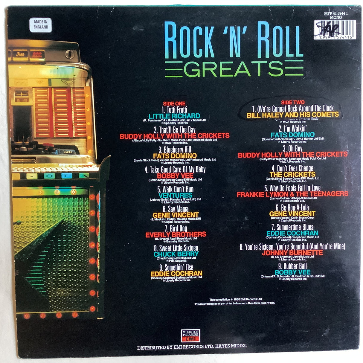 Various - Rock N Roll Greats
