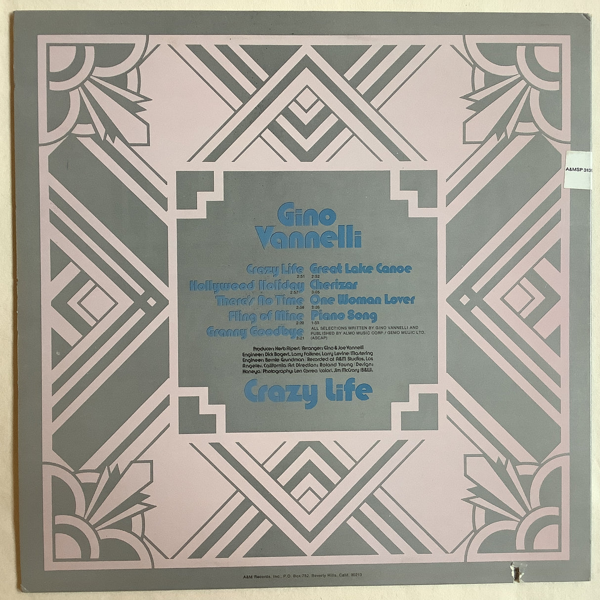 Vannelli, Gino- Crazy Life