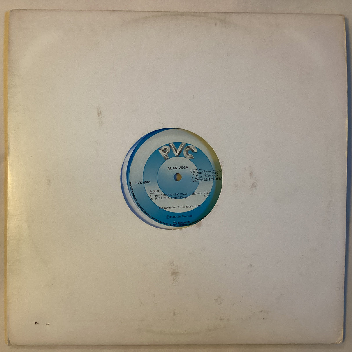 Vega / Strange - Juke Box Baby / International Language