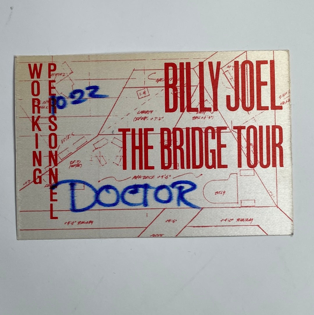 Joel, Billy - Bridge Backstage Pass