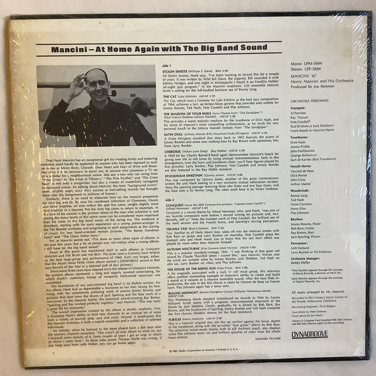 Mancini, Henry - Mancini '67