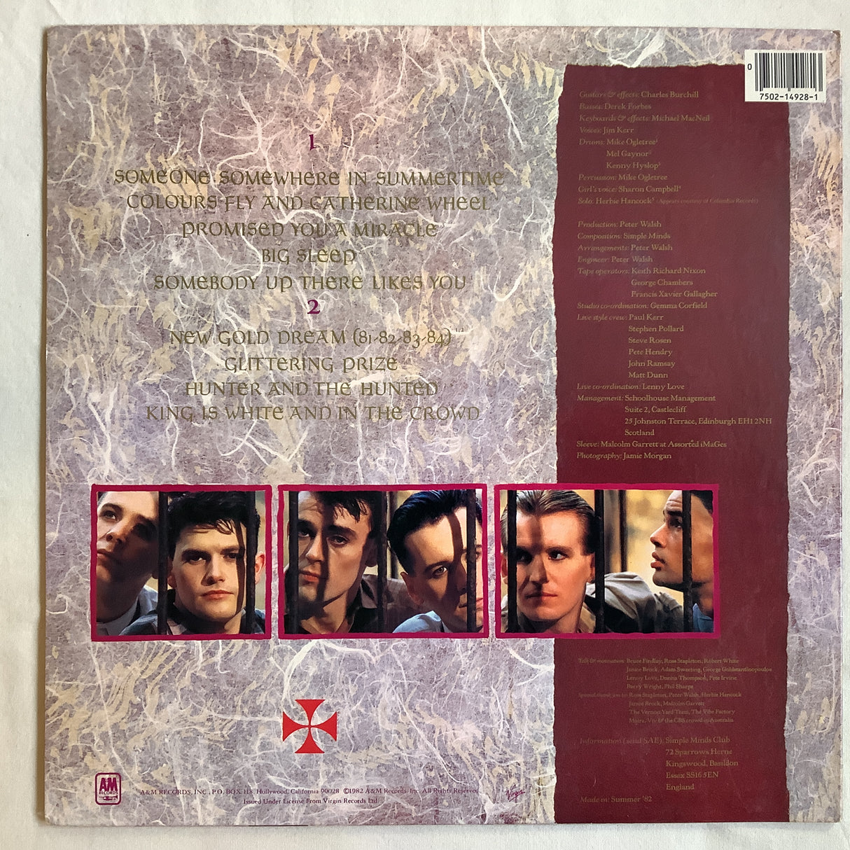 Simple Minds - New Gold Dream