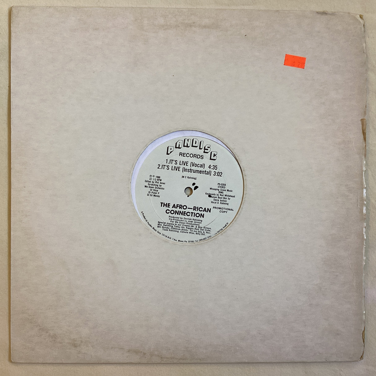 Afro-Rican Connection - It's Live