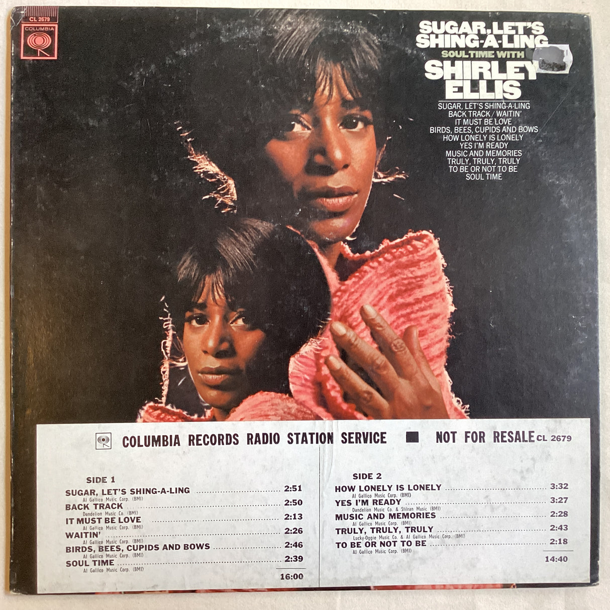 Ellis, Shirley - Sugar, Let's Shing-A-Ling