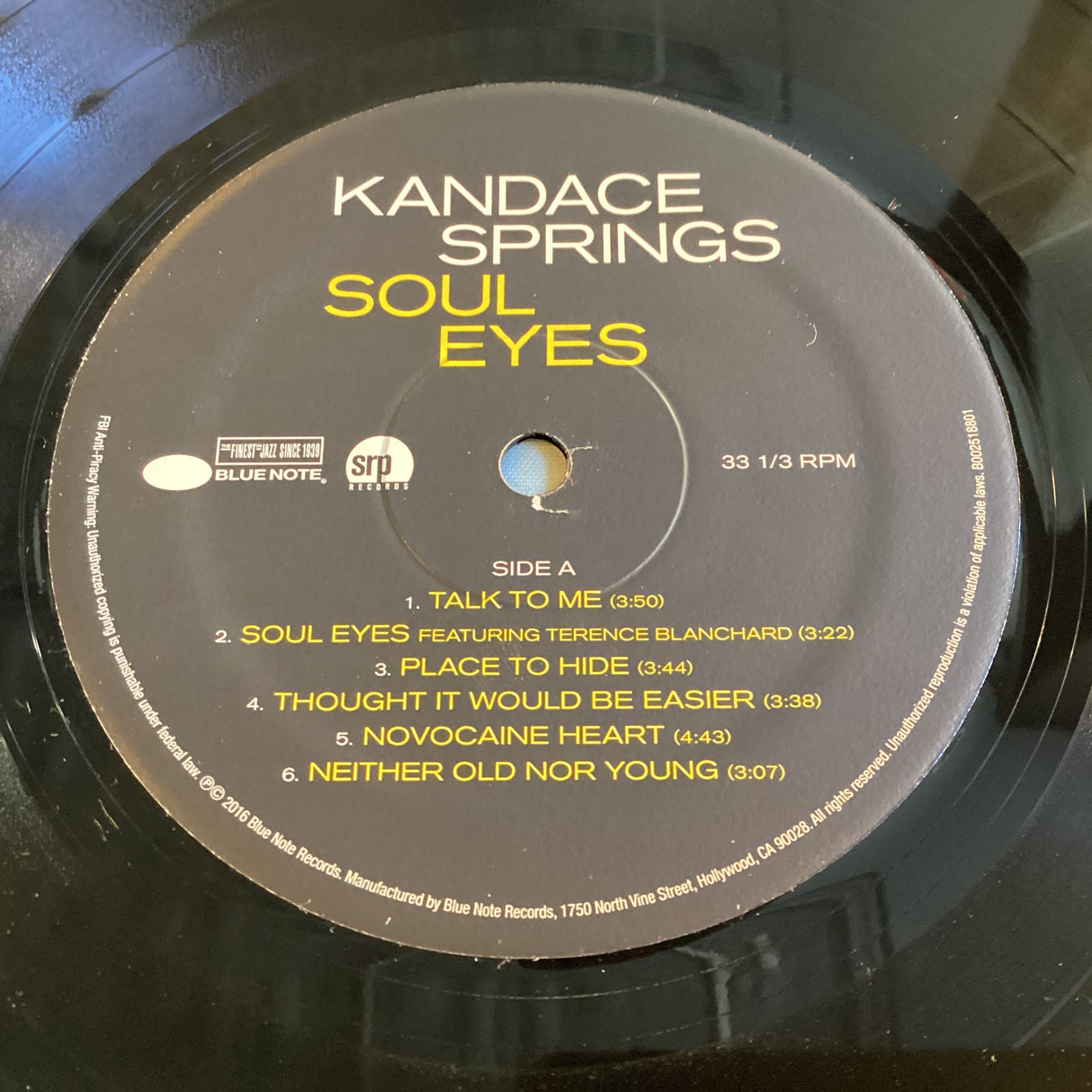 Springs, Kandace - Soul Eyes